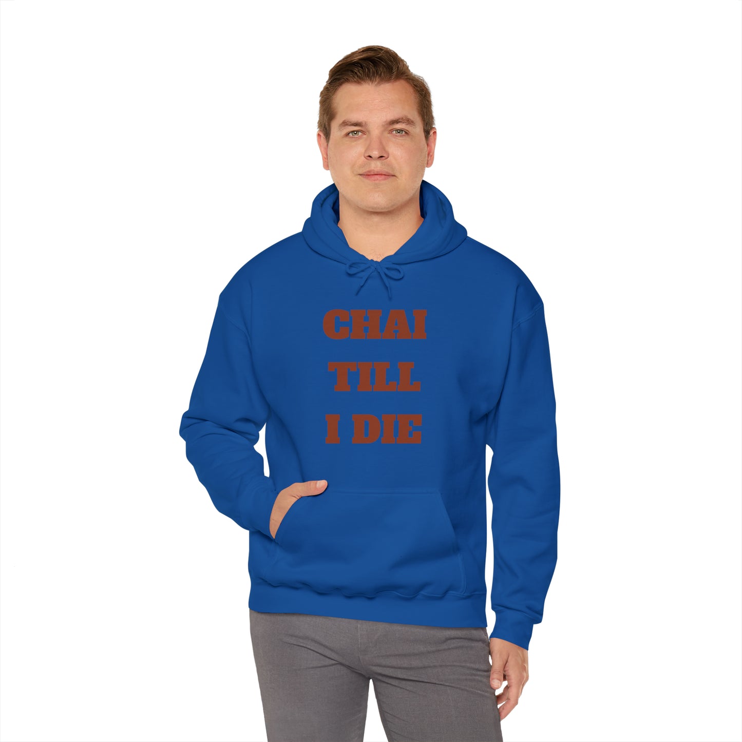 چای تا آخر عمر - Chai Till I Die Unisex Heavy Blend Hooded Sweatshirt