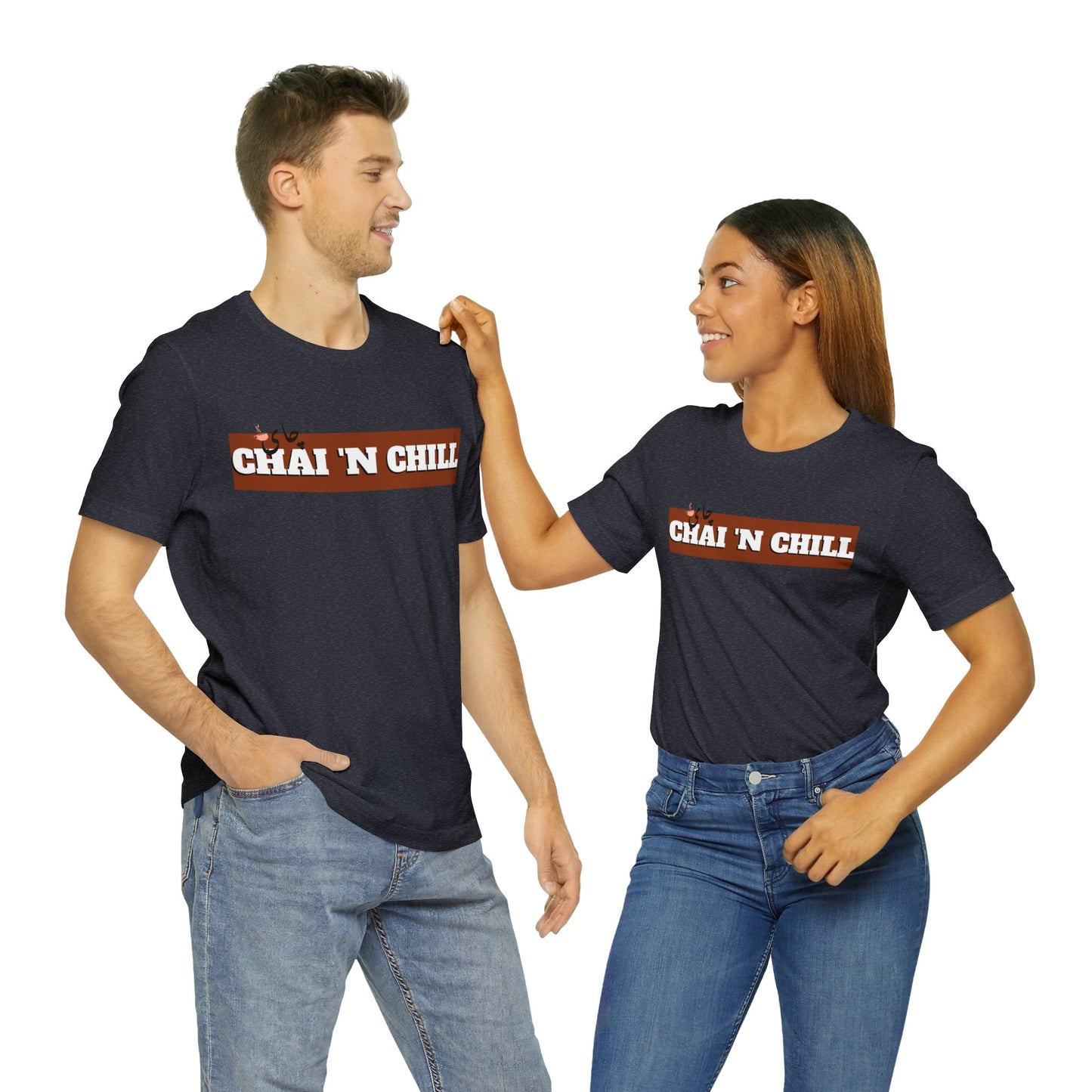 چای و چیل - Chai and Chill Unisex Short Sleeve T-Shirt