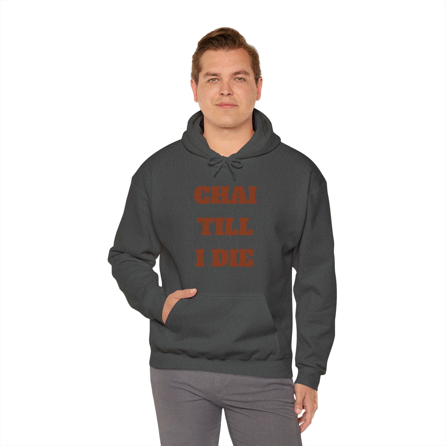 چای تا آخر عمر - Chai Till I Die Unisex Heavy Blend Hooded Sweatshirt