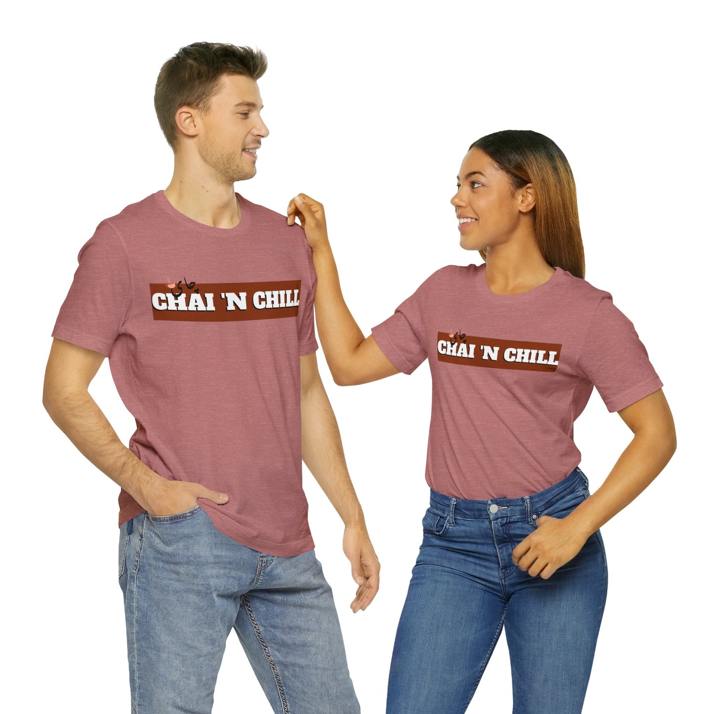 چای و چیل - Chai and Chill Unisex Short Sleeve T-Shirt