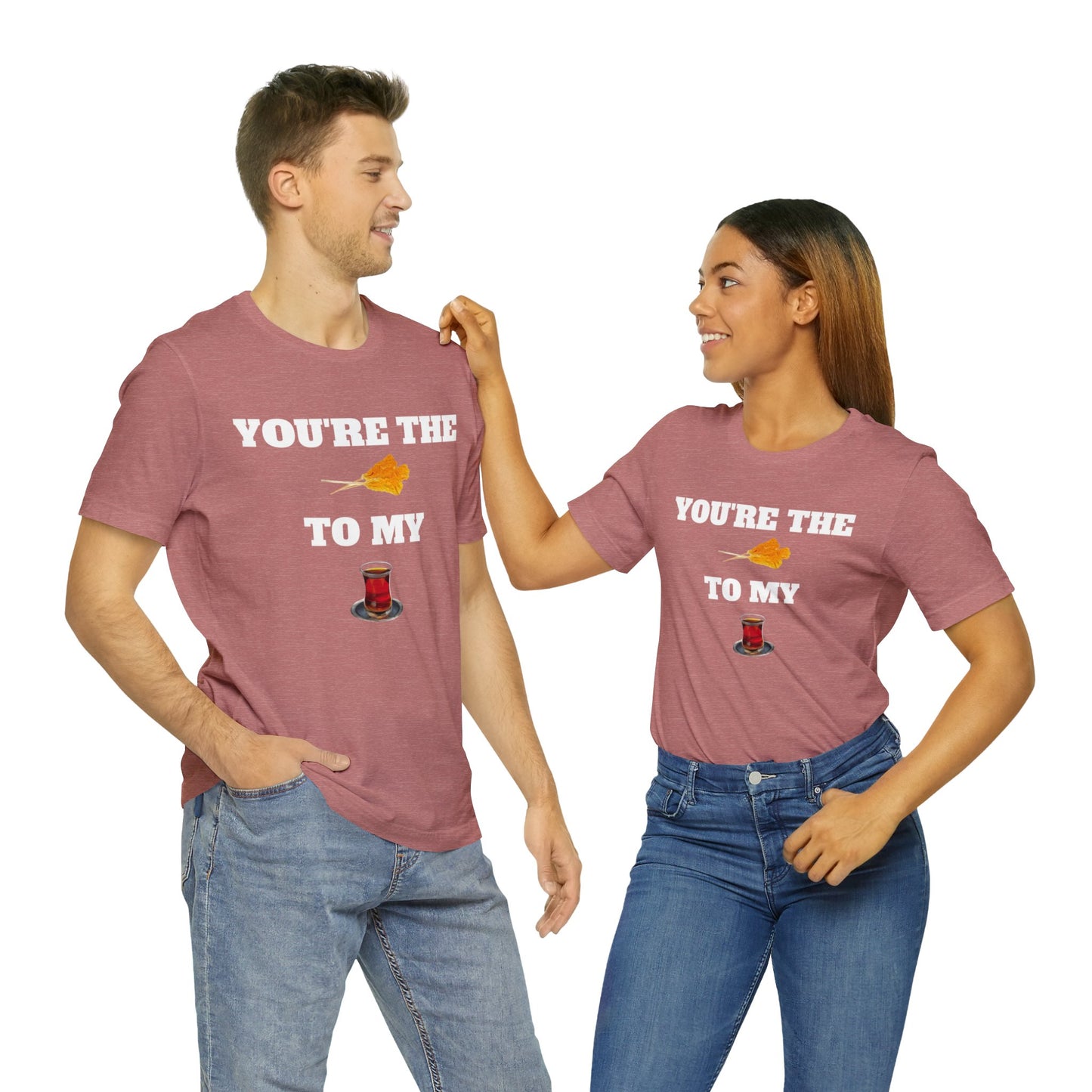 تو نبات تو چای منی - You're the Nabut to May Chai Unisex Short Sleeve T-Shirt